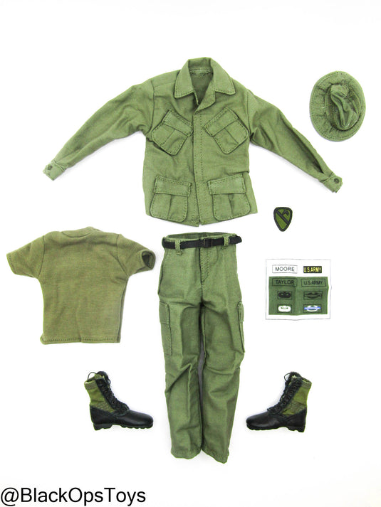 Vietnam Era OD Green Uniform Set - MINT IN PACKAGE