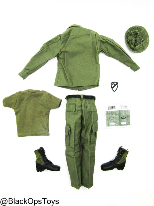 Vietnam Era OD Green Uniform Set - MINT IN PACKAGE