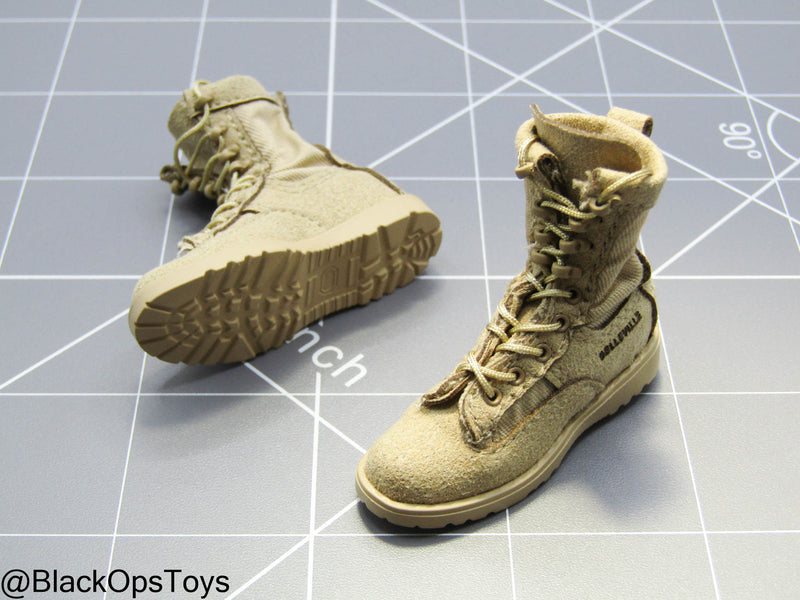 Load image into Gallery viewer, NSW Op. Ramadi 2006 - Tan Combat Boots (Peg Type)
