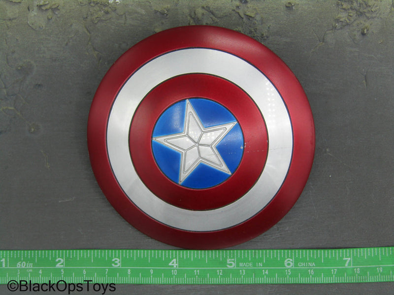 Load image into Gallery viewer, Civil War Captain America - Scratched Combat Shield (Read Desc)
