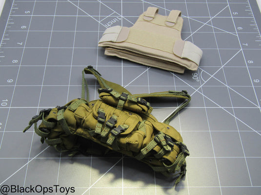 NSW Op. Ramadi 2006 - Tan Chest Rig & Body Armor Set
