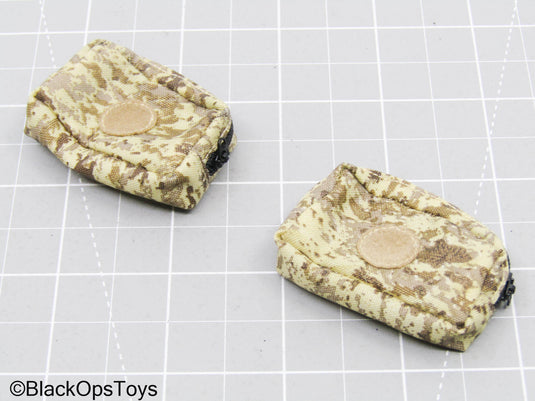 Desert Camo MOLLE Pouch Set
