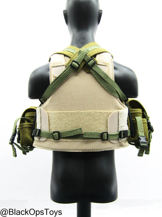 NSW Op. Ramadi 2006 - Tan Chest Rig & Body Armor Set