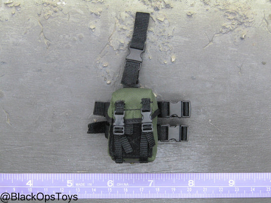 ODA SF Team Leader - OD Green Drop Leg Dump Pouch