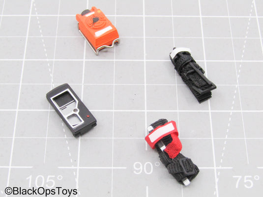 Firefighter Orange PASS Device w/FOB Cover & Tourniquet Set