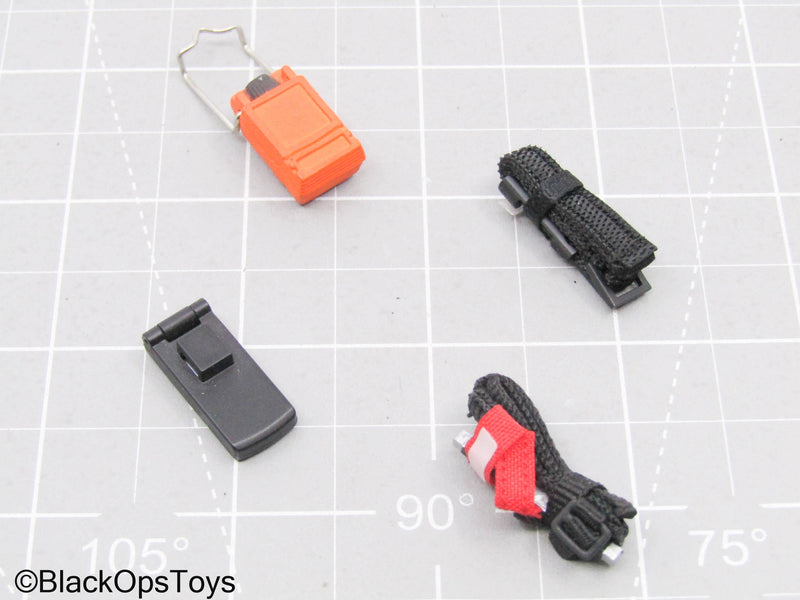Load image into Gallery viewer, Firefighter Orange PASS Device w/FOB Cover &amp; Tourniquet Set
