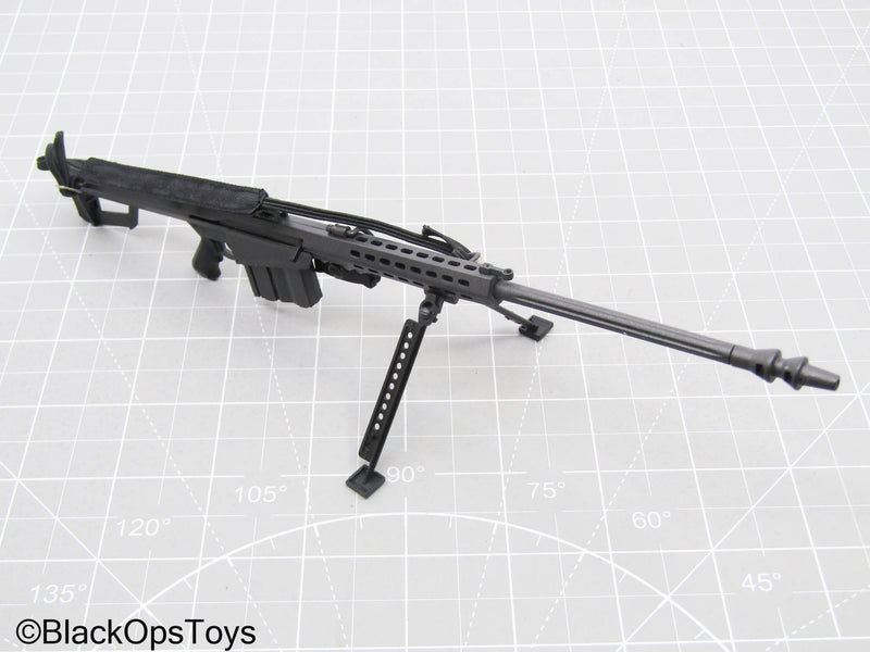 Load image into Gallery viewer, Black Barrett M82A1 Sniper Rifle w/Bipod
