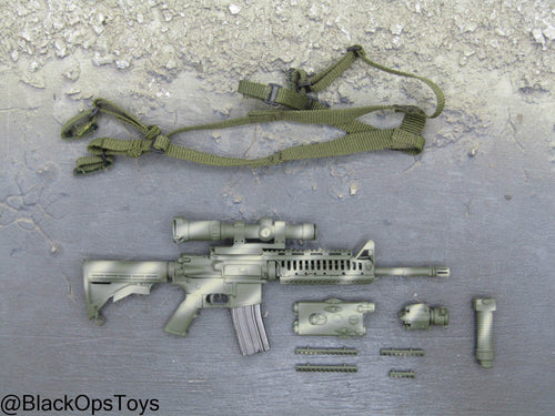 ODA SF Team Leader - Camo M4 Carbine w/Attachment Set