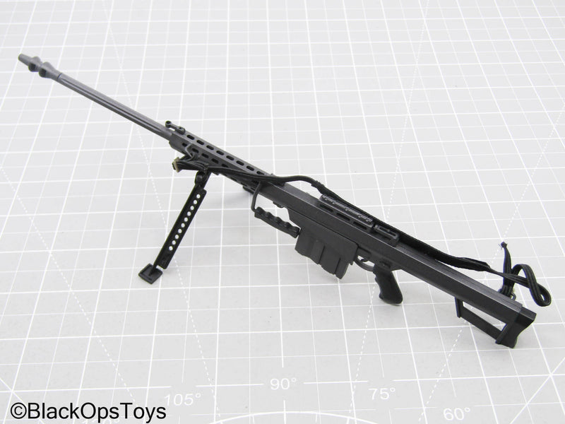 Load image into Gallery viewer, Black Barrett M82A1 Sniper Rifle w/Bipod
