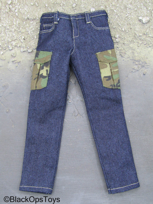 Veteran Tactical Instructor Chapt. 2 - Blue & Woodland Denim Jeans