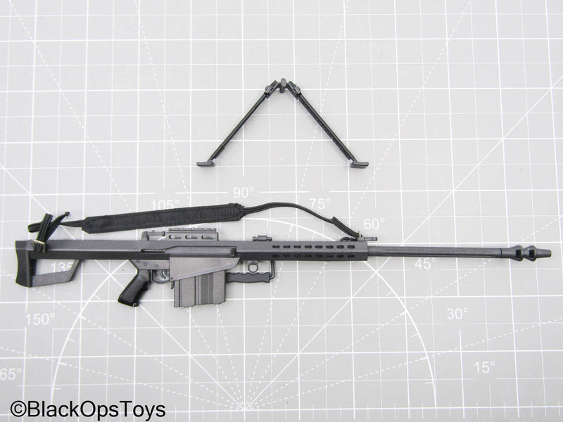 Load image into Gallery viewer, Black Barrett M82A1 Sniper Rifle w/Bipod
