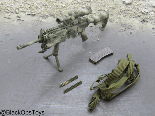 ODA SF Team Leader - Camo M4 Carbine w/Attachment Set
