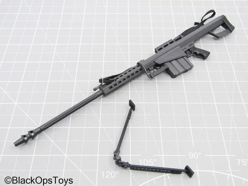 Load image into Gallery viewer, Black Barrett M82A1 Sniper Rifle w/Bipod
