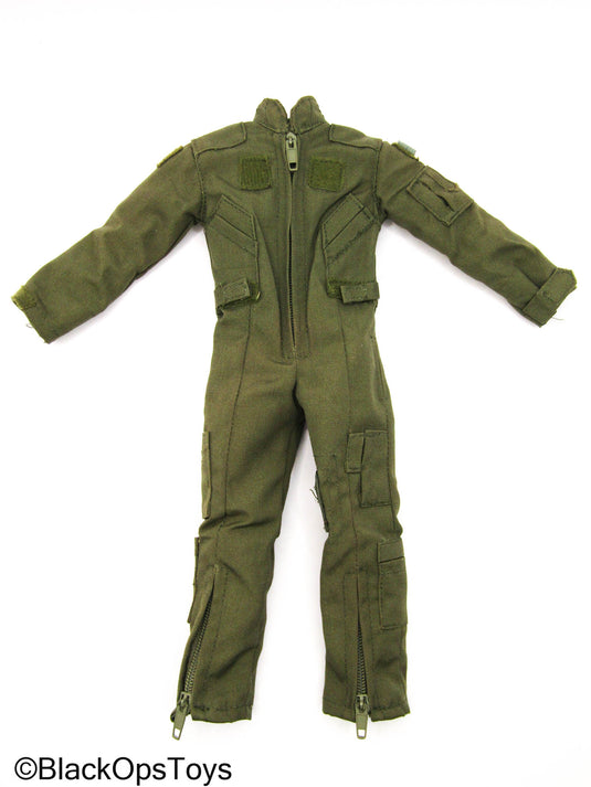 Green Flight Suit