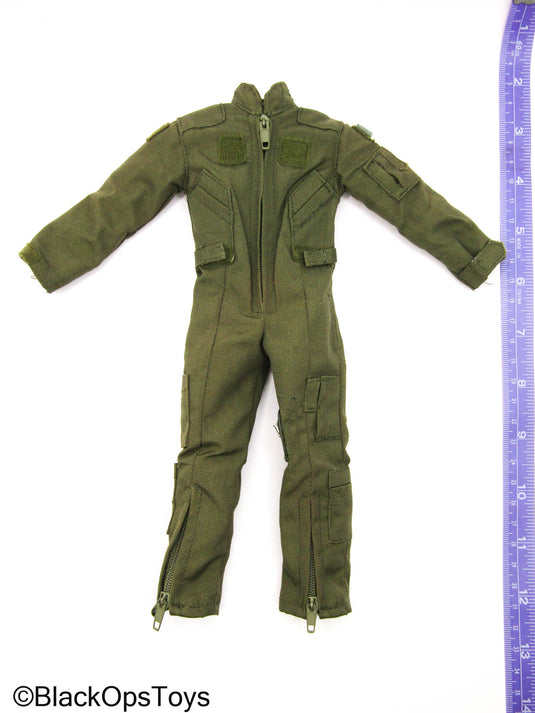 Green Flight Suit
