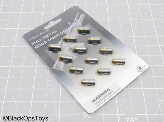 Metal M203 40mm Grenade Rounds