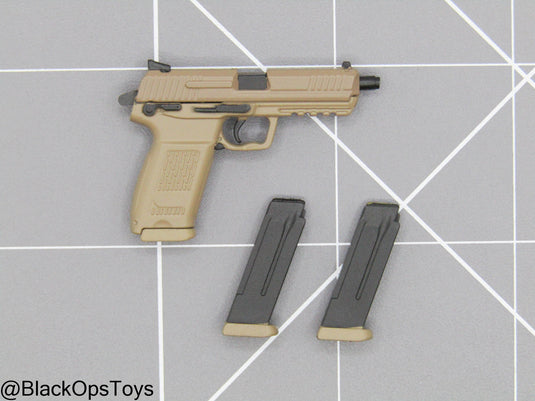 Special Forces Weapon Set G - Tan HK45 Pistol