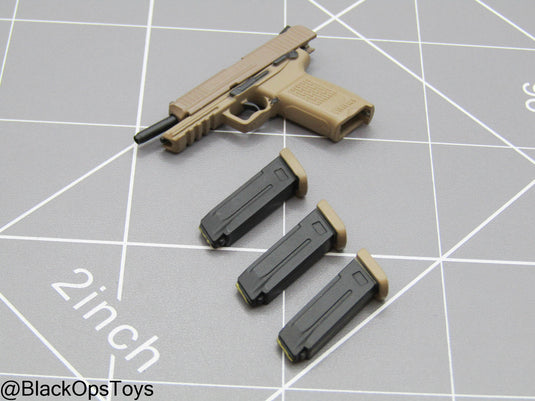 Special Forces Weapon Set G - Tan HK45 Pistol