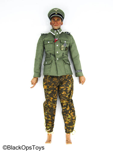 WWII - German SS-Panzer Div - Male Dressed Body w/Battle Damaged Head Sculpt