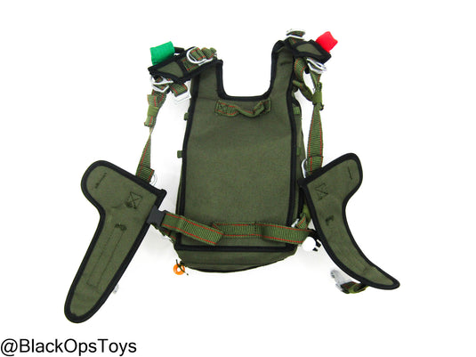 ZERT SDS13 Remastered - OD Green Parachute w/Navboard FlipMod Set