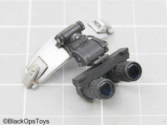 Black Night Vision Goggles w/Silver Mount