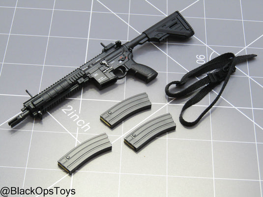 Special Forces Weapon Set G - Black HK416 Rifle w/Sling