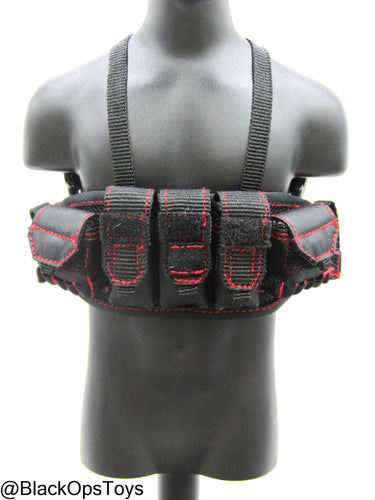 ZERT SDS13 Remastered - Black & Red ZERT Nation Chest Rig