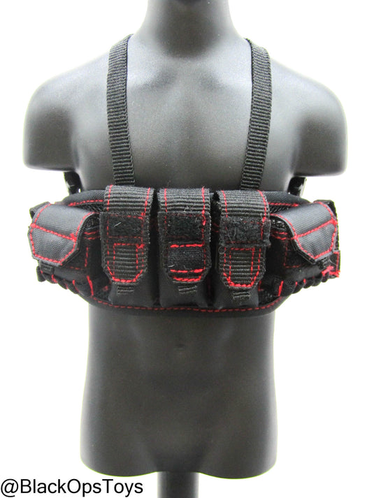 ZERT SDS13 Remastered - Black & Red ZERT Nation Chest Rig