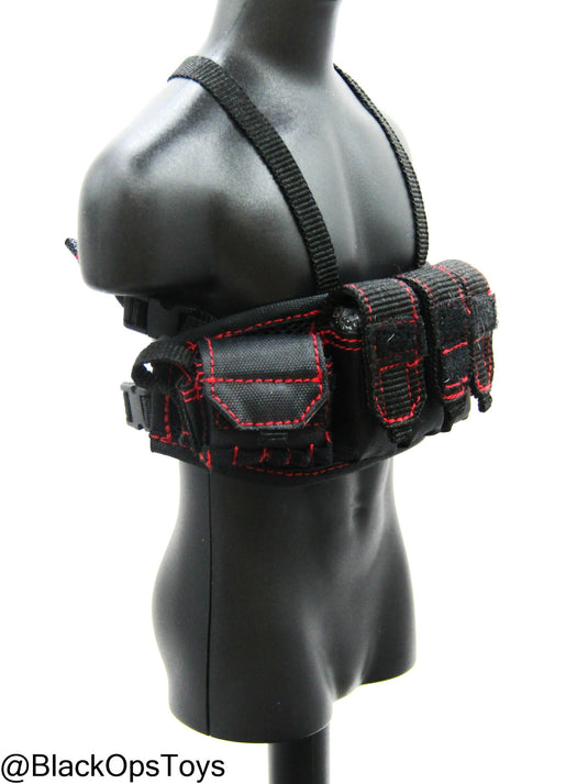ZERT SDS13 Remastered - Black & Red ZERT Nation Chest Rig