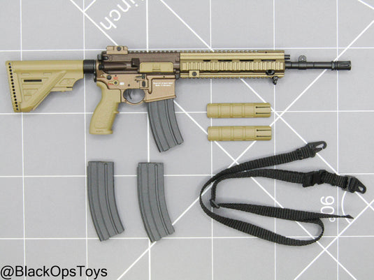 Special Forces Weapon Set G - Bronze HK416 Rifle w/Sling