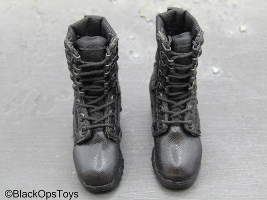 Precision Shooter - Black Female Boots (Foot Type)