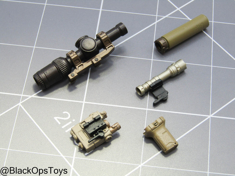 Load image into Gallery viewer, Special Forces Weapon Set G - Weapon Attachment Set
