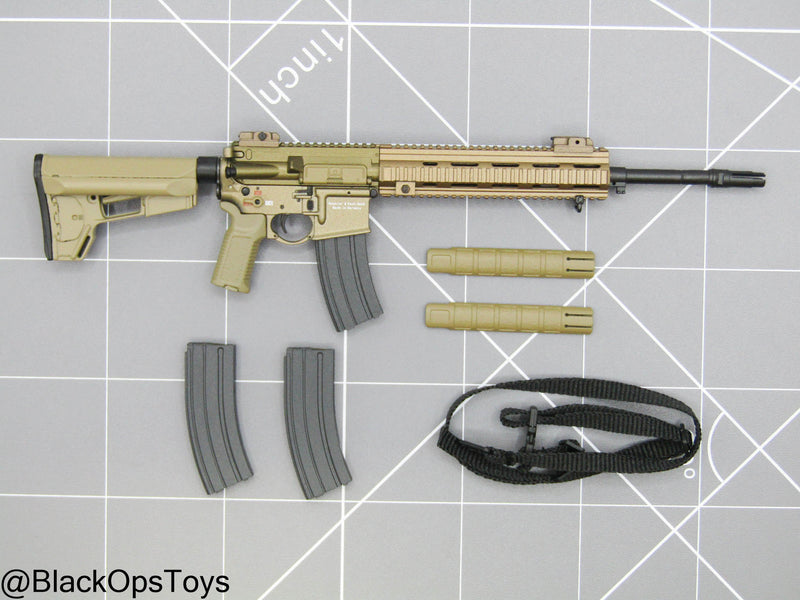 Load image into Gallery viewer, Special Forces Weapon Set G - Bronze HK416 Rifle w/Sling
