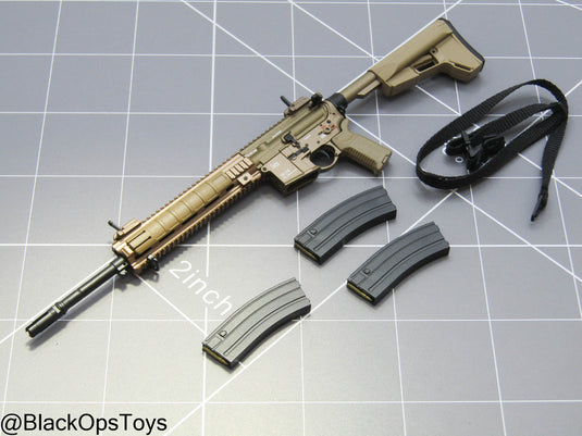 Special Forces Weapon Set G - Bronze HK416 Rifle w/Sling