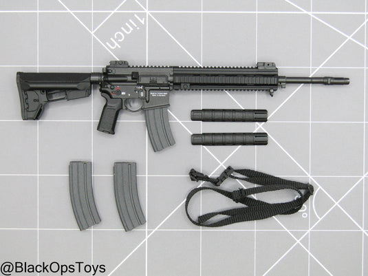Special Forces Weapon Set G - Black HK416 Rifle w/Sling