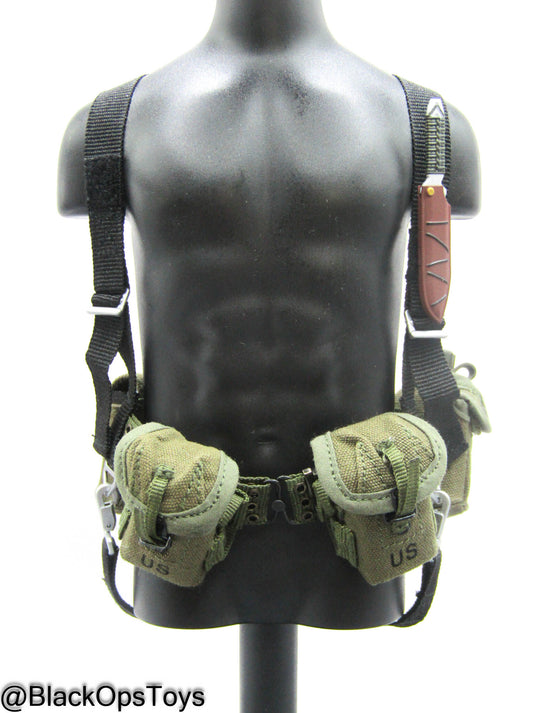 MGS - Tiger Stripe Camo Snake - STABO Harness w/Pouch Set