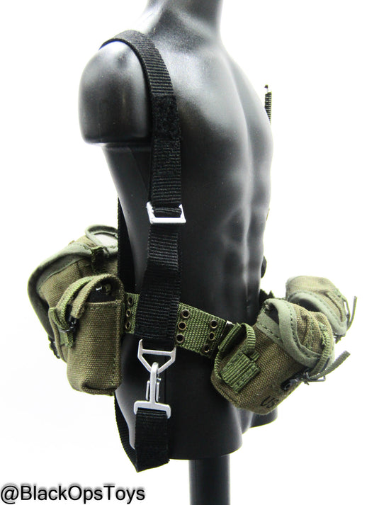 MGS - Tiger Stripe Camo Snake - STABO Harness w/Pouch Set