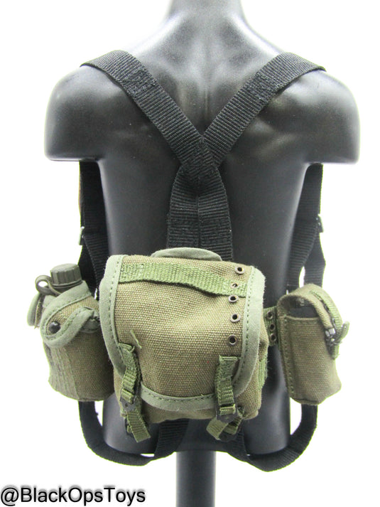 MGS - Tiger Stripe Camo Snake - STABO Harness w/Pouch Set