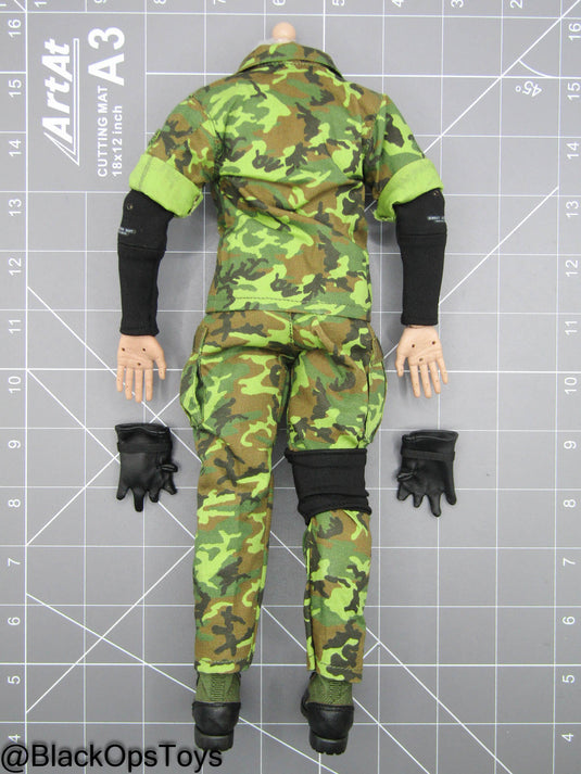 MGS - ERDL Camo Snake - Male Dressed Body w/Cardboard Box