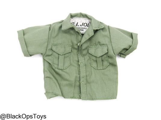 GI JOE - OD Green Button Up Shirt