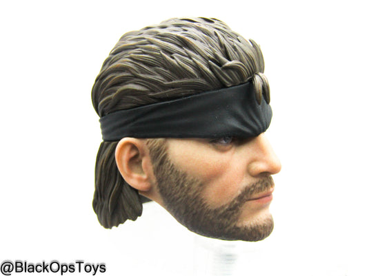 MGS - ERDL Camo Snake - Headsculpt w/Bandana & Radio