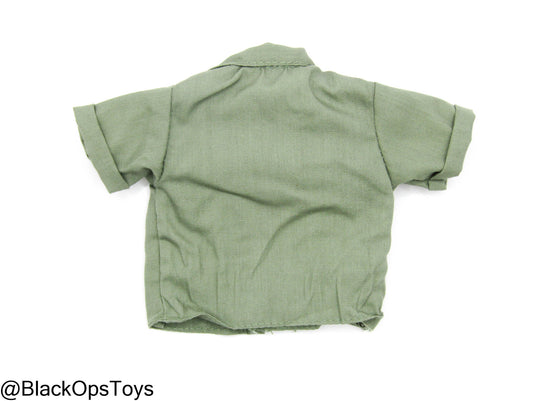 GI JOE - OD Green Button Up Shirt