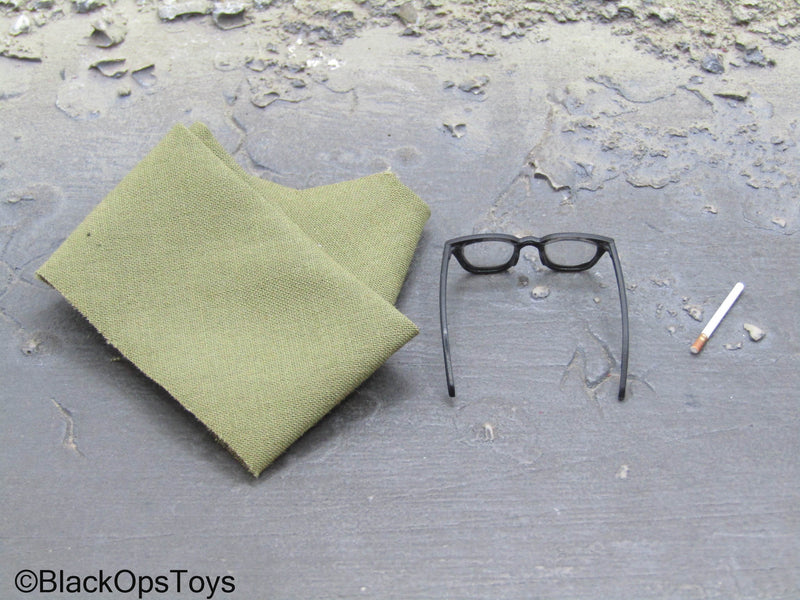 Load image into Gallery viewer, Operation Eagle Claw - Glasses w/Cigarette &amp; Sweat Towel
