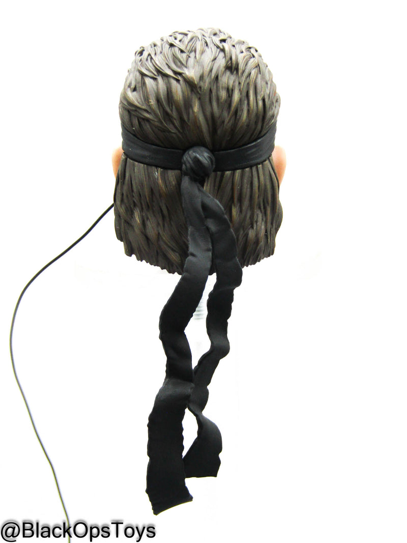 Load image into Gallery viewer, MGS - ERDL Camo Snake - Headsculpt w/Bandana &amp; Radio
