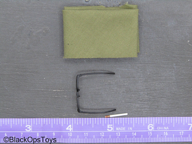 Load image into Gallery viewer, Operation Eagle Claw - Glasses w/Cigarette &amp; Sweat Towel
