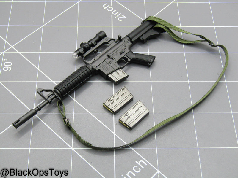 Load image into Gallery viewer, MGS - ERDL Camo Snake - GAU-5A/A Carbine w/Collimating Sight
