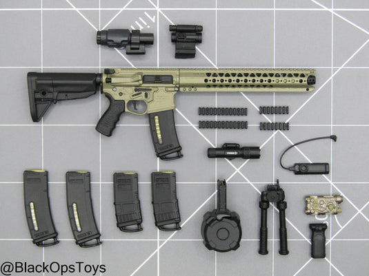 PMC Weapon Set F Ver. A - Tan LVOA Rifle w/Attachment Set