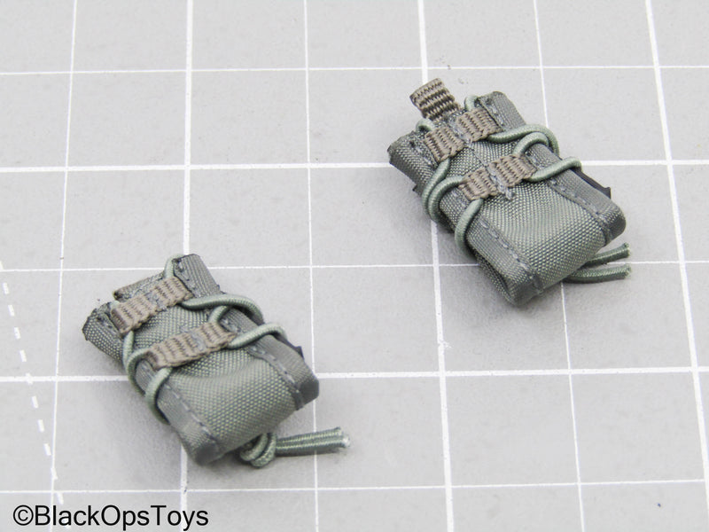 Load image into Gallery viewer, Damnation - The American Agent - Green 5.56 Mag Pouch Set
