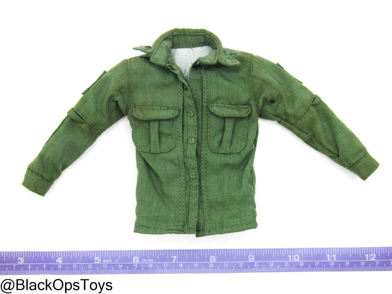 Load image into Gallery viewer, PMC - OD Green Button Up Shirt
