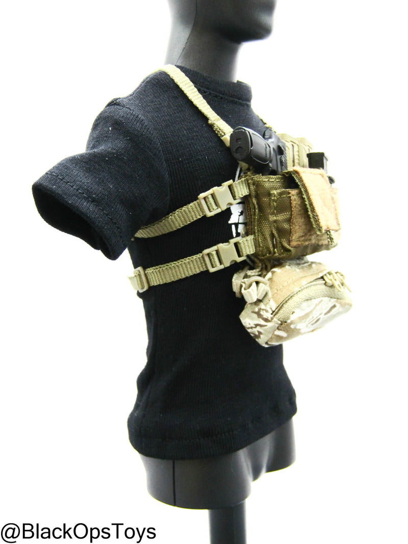 Load image into Gallery viewer, Modular Weapon Set Ver. B - Chest Rig &amp; Dangle Pouch w/Pistol Set
